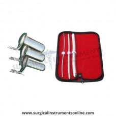 Hegar uterine dilator 3 pieces set,3-4, 7-8, 15-16, collin 3pcs